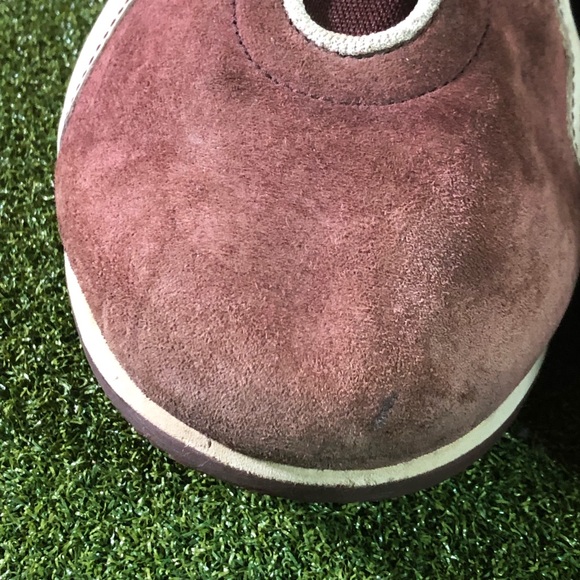 ASICS New Classic Retro Suede Maroon Athletic Sneakers Men’s 12 - Picture 3 of 10